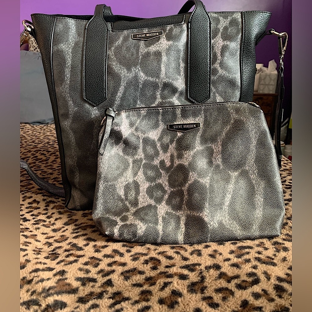 Steve Madden Leopard Print Bag